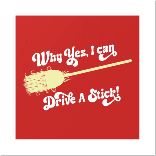 Why Yes, I can Drive A Stick! Posters and Art